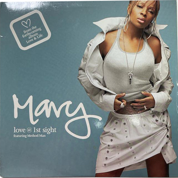 Mary Featuring Method Man - Love @ 1st Sight - LP (Used Vinyl) (Cover damage by water)