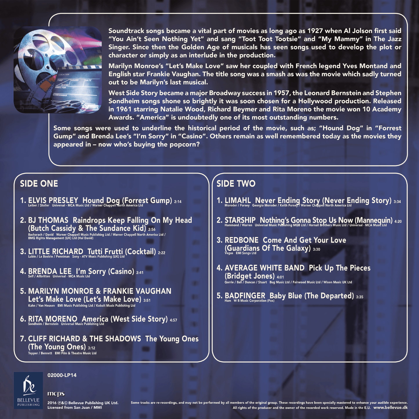 Various Artists - Movie Hits - LP