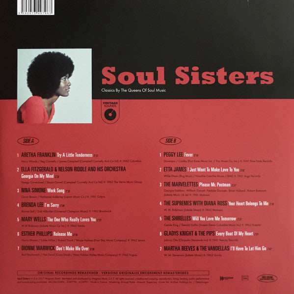 Various Artists - Soul Sisters - LP (Tote Bag)