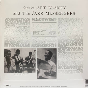 Art Blakey And The Jazz Messengers - Caravan (Transparent Sea Blue Vinyl) - LP