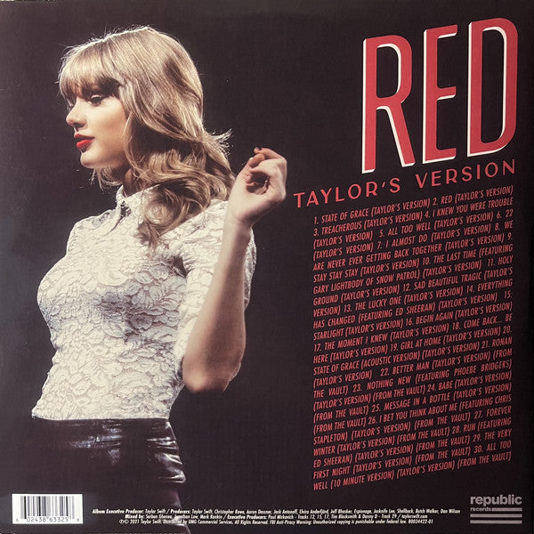 Taylor Swift - Red - 4LP