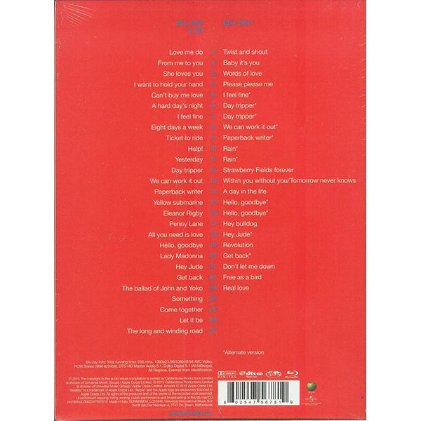 Beatles: 1+ (Deluxe Edition) - CD+2 Blu Ray