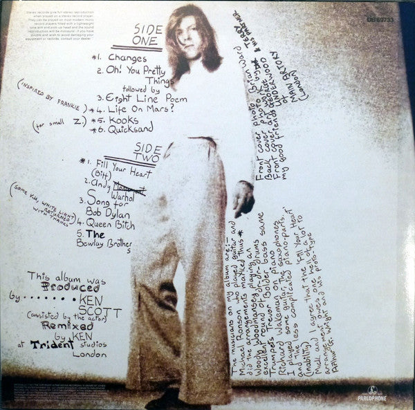 David Bowie - Hunky Dory - LP