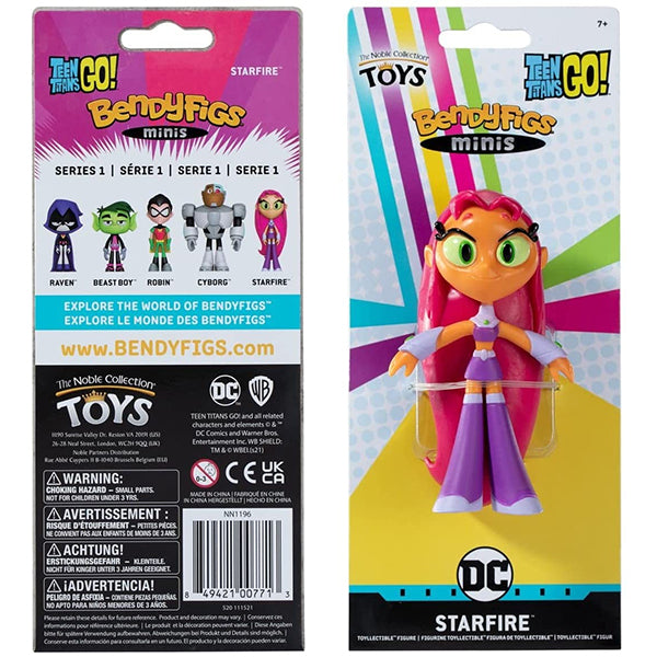 Teen Titan Go! - Teen Titan Go! Starfire Mini Bendyfig Figurine