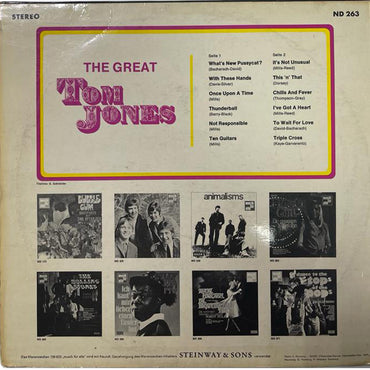 Tom Jones - The Great Tom Jones- LP (Used Vinyl)