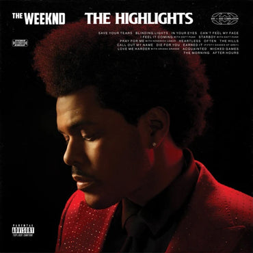 The Weeknd - The Highlights - 2LP (Limited Edition Red Sparkle Vinyl)