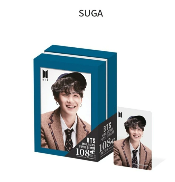 BTS Mini Jigsaw Puzzle & Frame