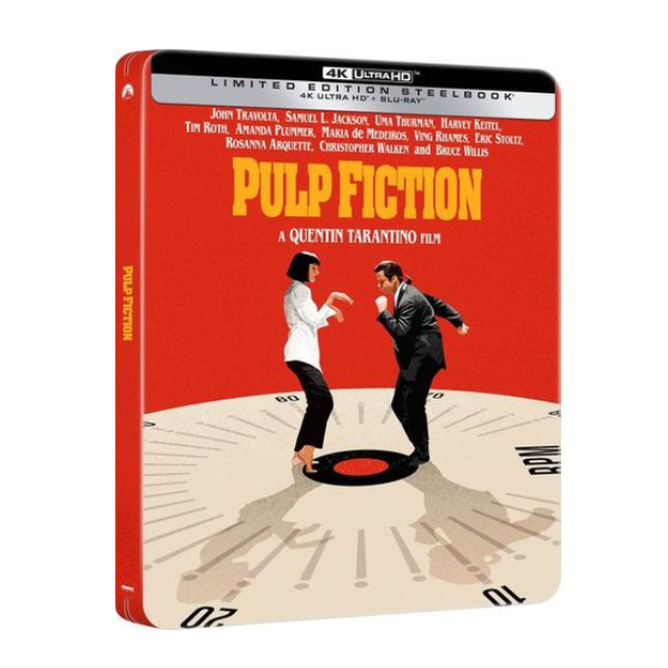 Pulp Fiction - 1994 Steelbook - 4K Ultra-HD Blu-ray