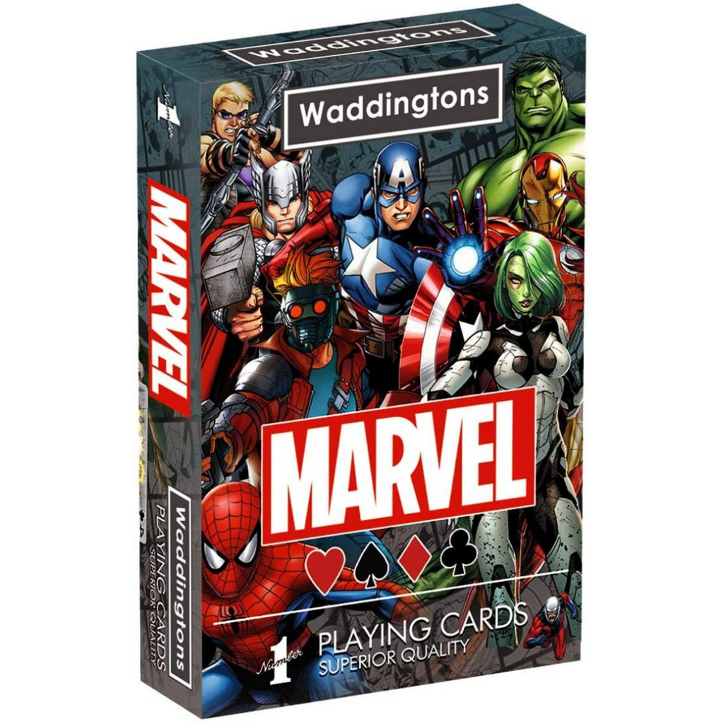 Marvel Universe Waddingtons Number 1 Playing Cards