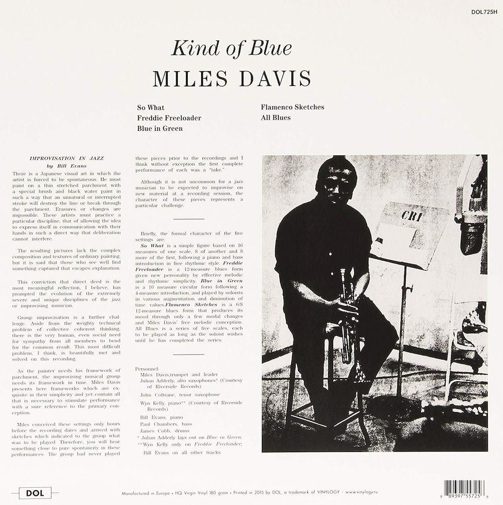Miles Davis - Kind Of Blue - LP