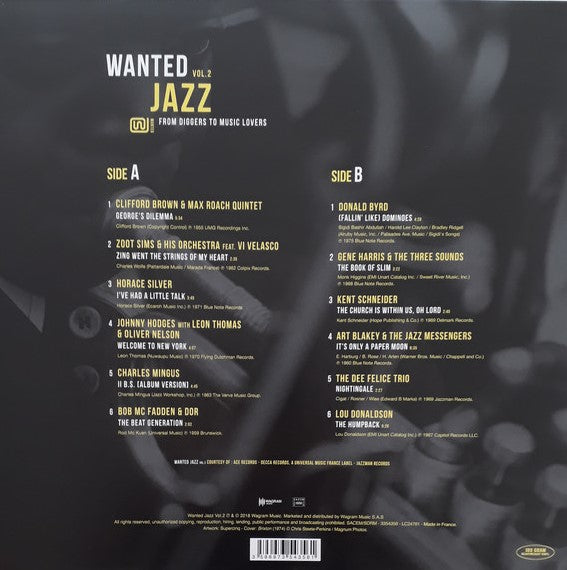 Various Artists - Wanted Jazz : Vol.2 - LP. Shop now online in UAE