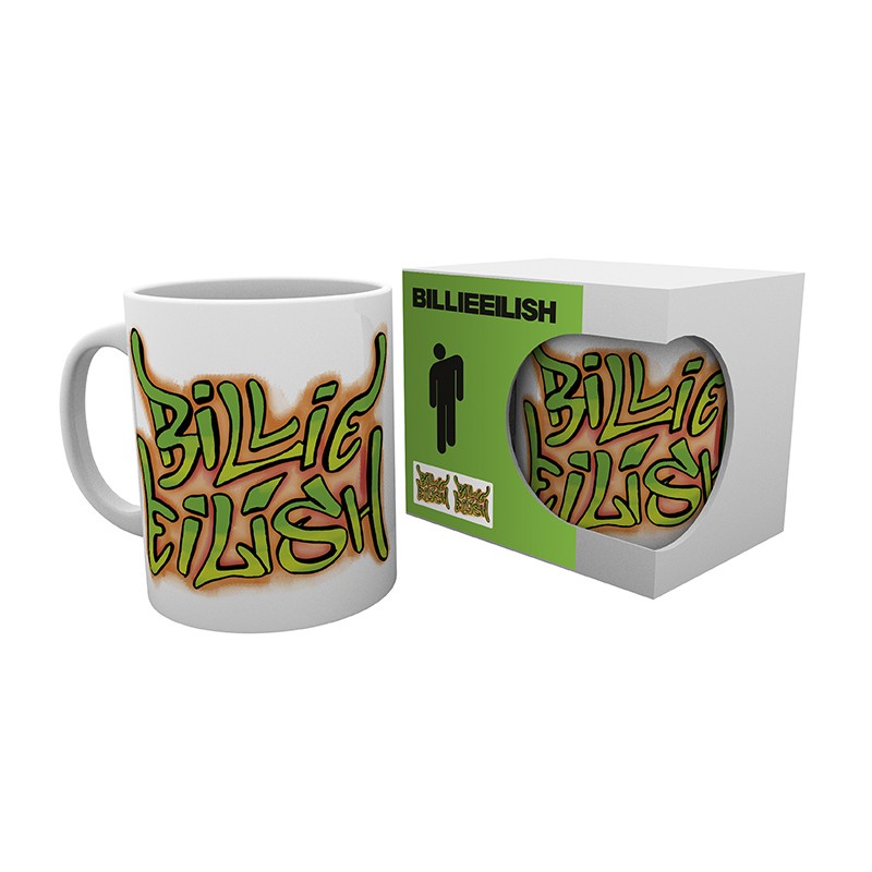 Billie Eilish 320 ml Graffiti Mug Design BILLIE EILISH Licensed
