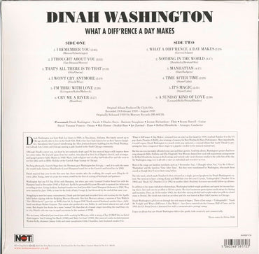 Dinah Washington - What A Diff'rence A Day Makes! - LP