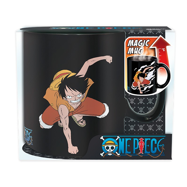 Mug - Heat Change - ONE PIECE - 460 ml - Luffy&Ace