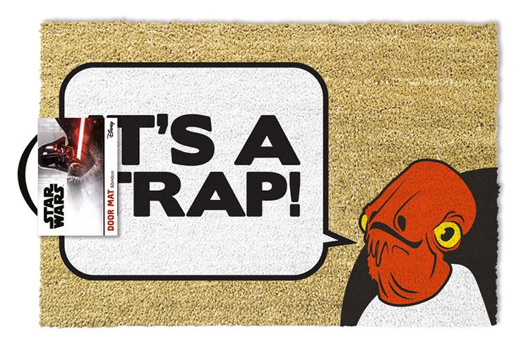 Star Wars - 'It's A Trap' Doormat