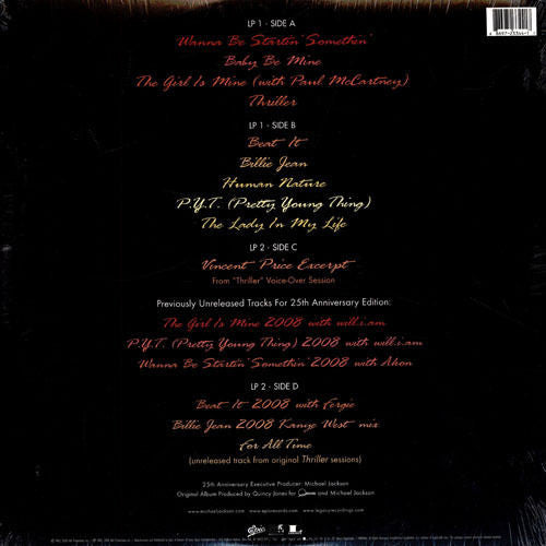 Michael Jackson - Thriller - 2LP (25th Anniversary)