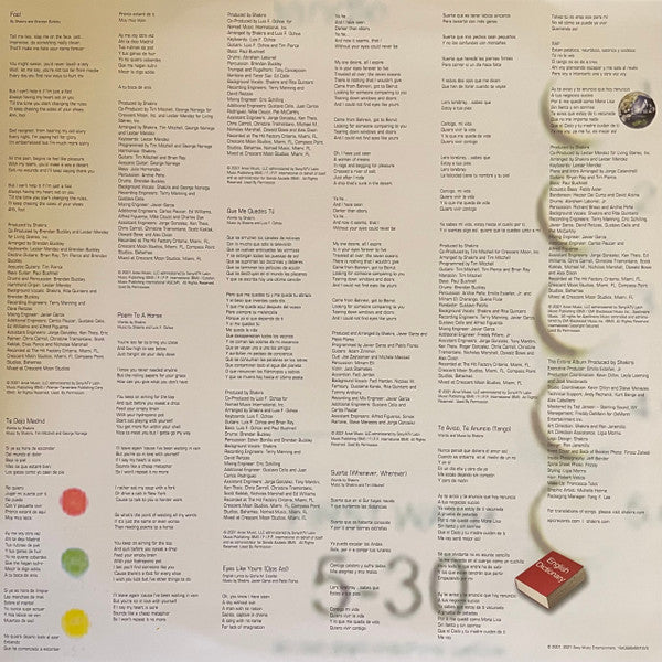 Shakira - Laundry Service (Yellow Vinyl) - 2LP