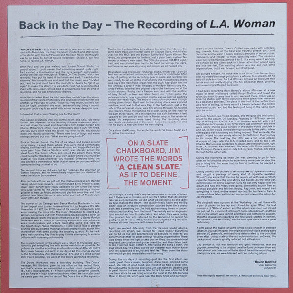 Doors - La Woman Sessions ( Limited Edition ) - 4LP