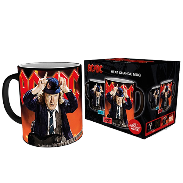 Mug - Heat Change - AC/DC - 320 ml. Now available online in UAE