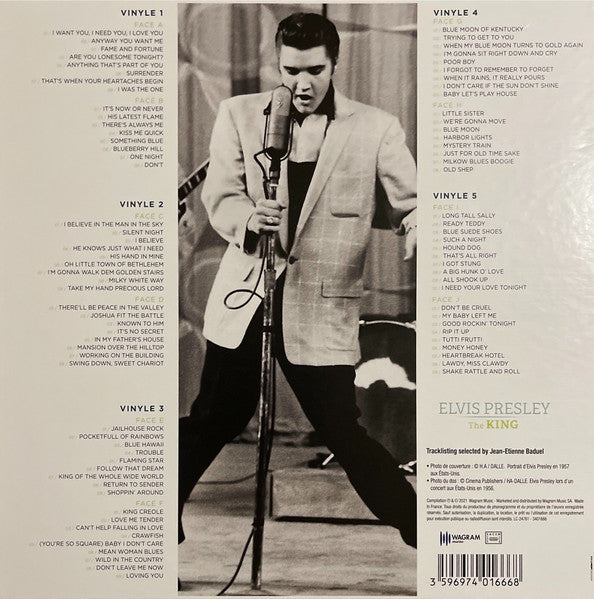 Elvis Presley - The King - 5LP Box Set
