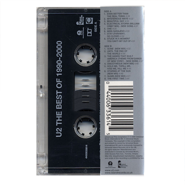 U2 - The Best Of 1990-2000 - K7