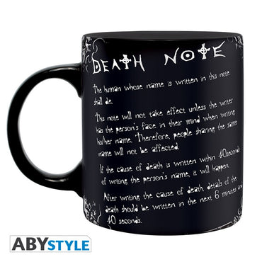 Death Note - Mug - 320 ml - L & Rules