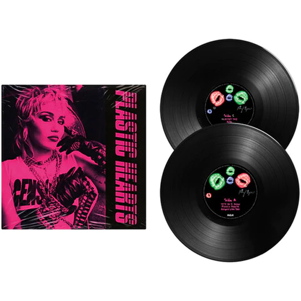 Miley Cyrus - Plastic Hearts - 2LP. Buy now music store in abudhabi