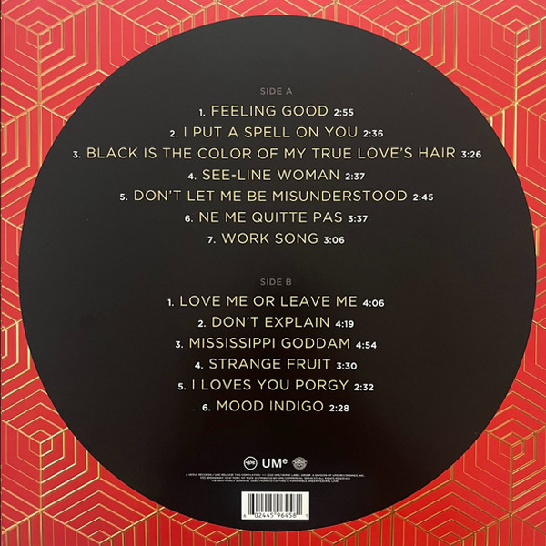 Nina Simone - Feeling Good - Her Greatest Hits (Limited Edition Opaque Red) - LP