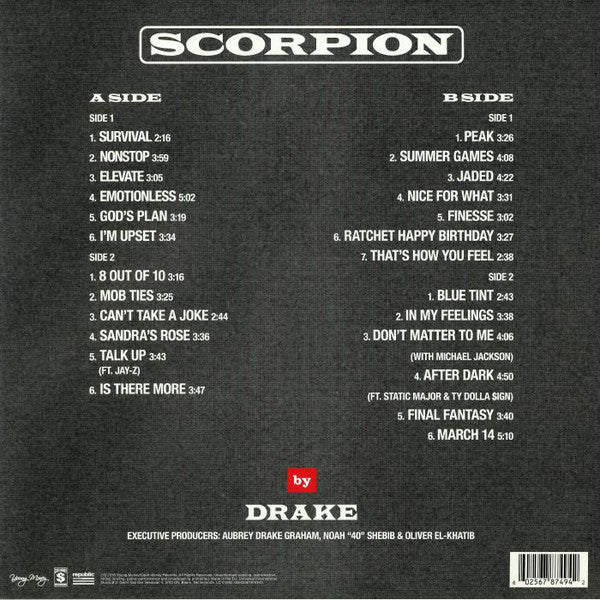 Drake - Scorpion - 2LP