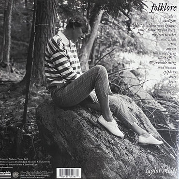 Taylor Swift - Folklore (Limited Edition Red "Meet Me Behind The Mall" Vinyl) - 2LP