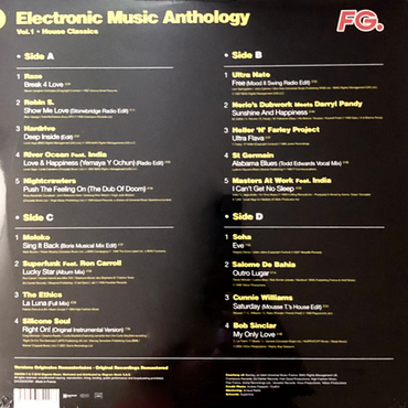 Various - Electronic Music Anthology Vol.1 - 2LP