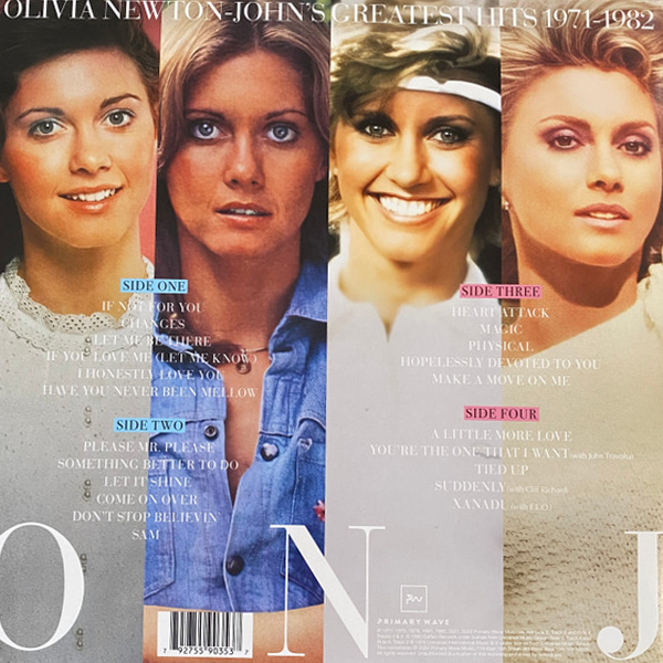 Olivia Newton-John - Greatest Hits 1971-1982 (Limited Edition Pink & Blue Vinyl) - 2LP