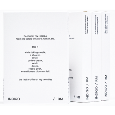 RM Solo Album - Indigo Postcard Edition (Smart Album)