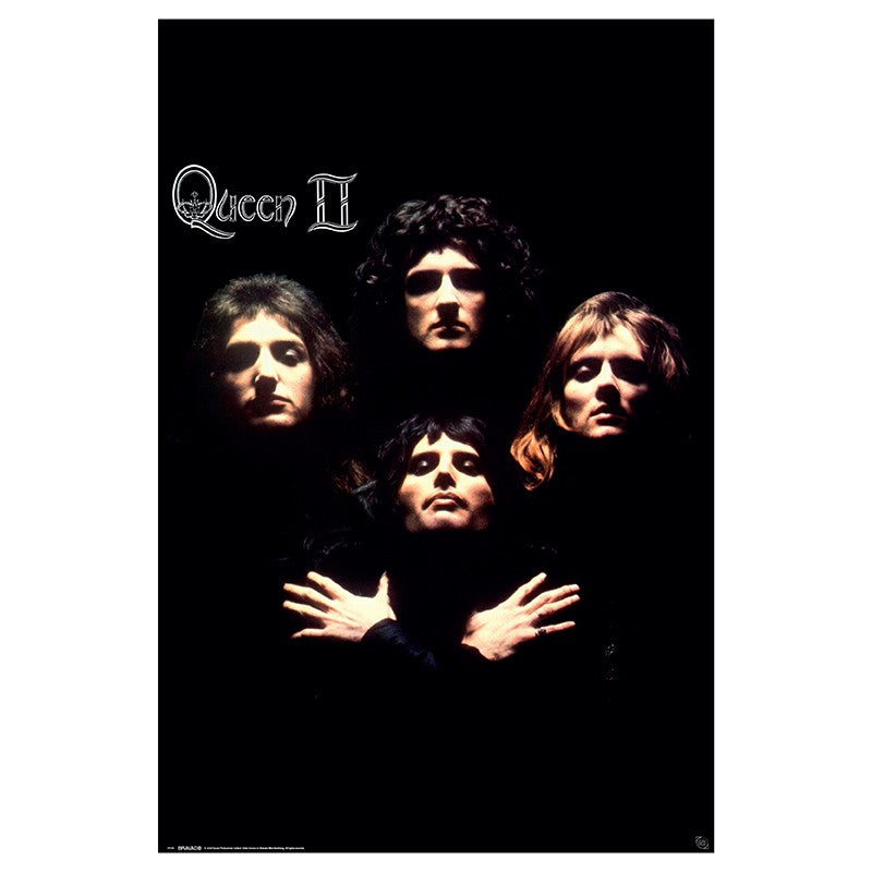 Queen - "Queen II" - Poster Design QUEEN Licensed