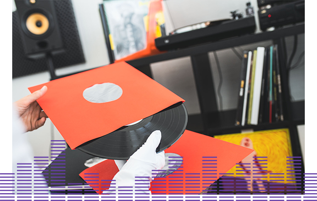 Audio Anatomy - 25 BLACK LP - 12 Inch Inner Sleeves Audiophile DeLuxe Poly-Lined double center hole