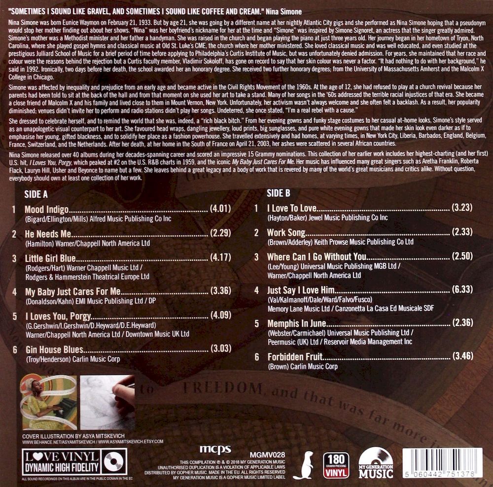 Nina Simone - Freedom - LP