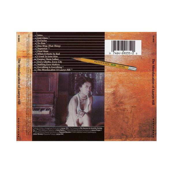 Lauryn Hill - Miseducation Of Lauryn Hill - CD