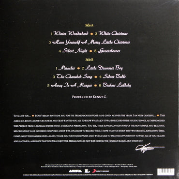 Kenny G - Miracles - A Holiday Album - LP