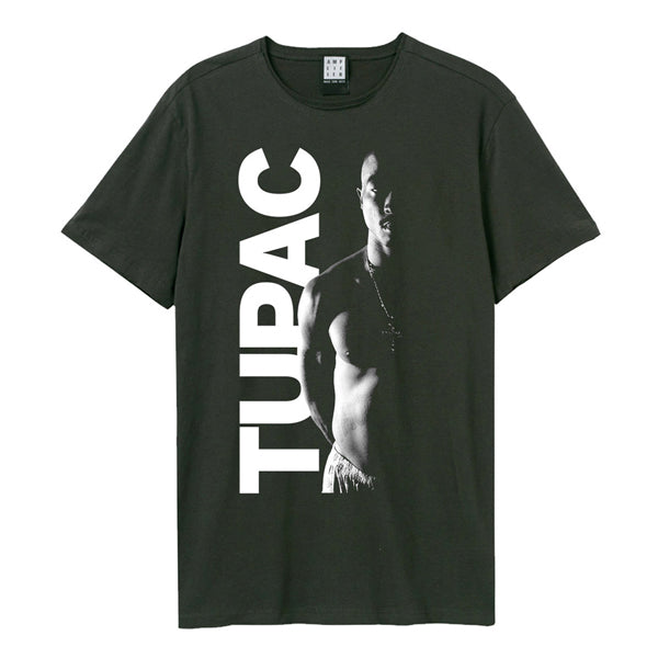 Tshirt - Tupac Shakur - Amplified Vintage Charcoal