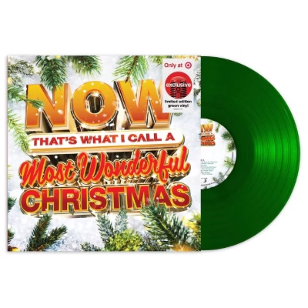 Various Artists - NOW Most Wonderful Christmas (Limited Edition Green Vinyl) - LP