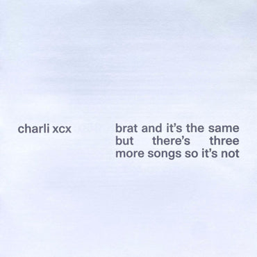 Charli XCX - Brat And It's The Same But There's Three More Songs So It's Not (Limited Edition White Vinyl) - 2LP