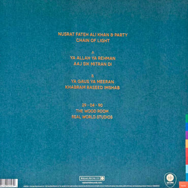 Nusrat Fateh Ali Khan & Party - Chain Of Light (Special Edition) - LP