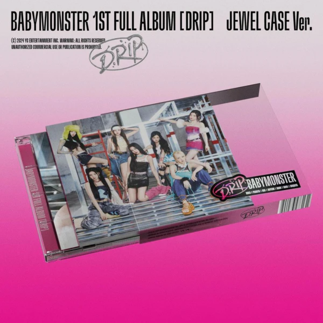 Babymonster - 1st Full Album - Drip (Jewel Case Ver.)