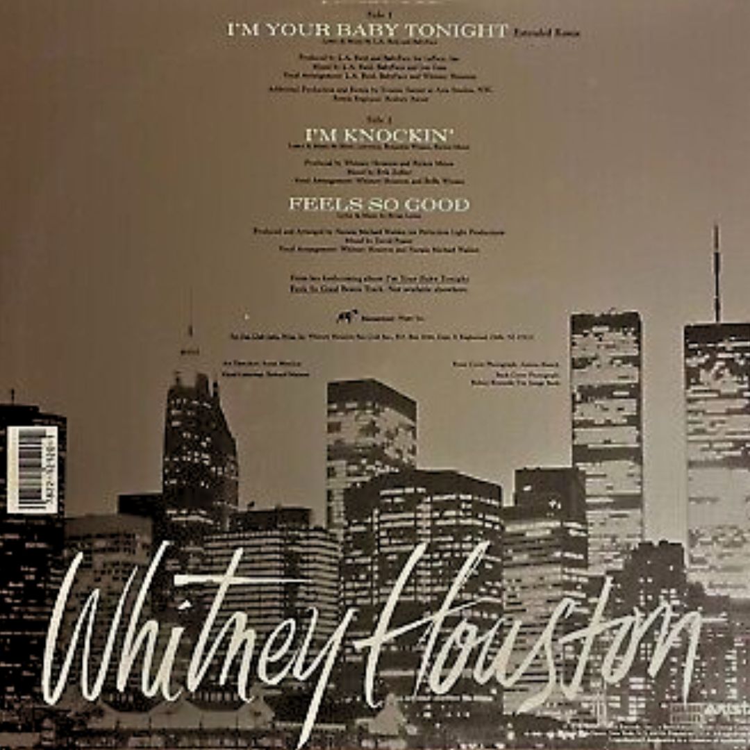 Whitney Houston - I'm Your Baby Tonight - LP