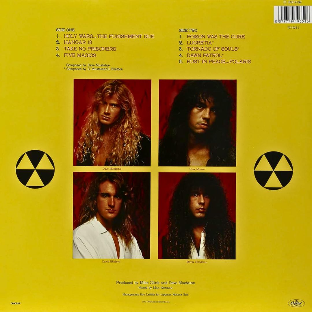 Megadeth - Rust In Peace - LP