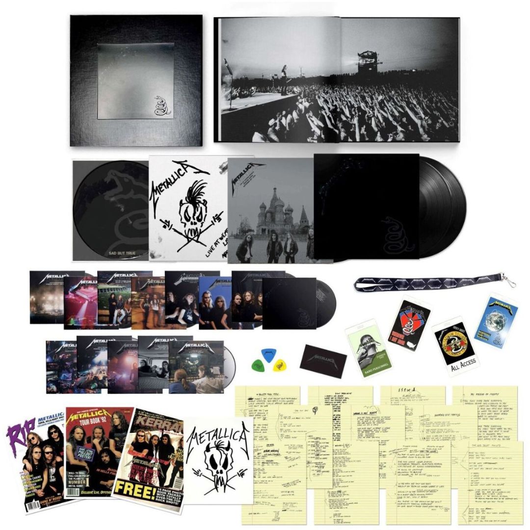 Metallica - Metallica (Deluxe Numbered Edition - 5LP/14CD/6DVD) - Boxset