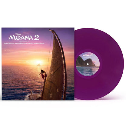 Various Artist - OST: MOANA 2 (Limited Edition Vibrant Violet Vinyl w/ a pop-up and printed inner sleeve) - LP