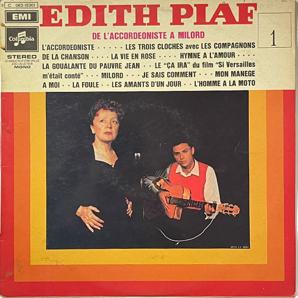 Edith Piaf - De L'Accordeoniste A Milord Vol. 1 - LP(Used Vinyl). Now available online in uae