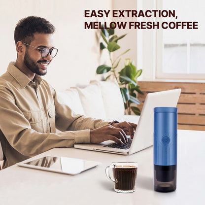 Takeawake - Portable Espresso Machine with Premium Battery Capacity, Self-Heating and  20 Bars Pressure - Coffee