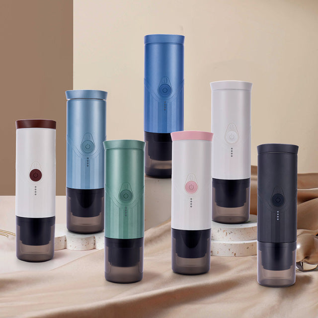 Takeawake - Portable Espresso Machine with Premium Battery Capacity, Self-Heating and  20 Bars Pressure - Pink